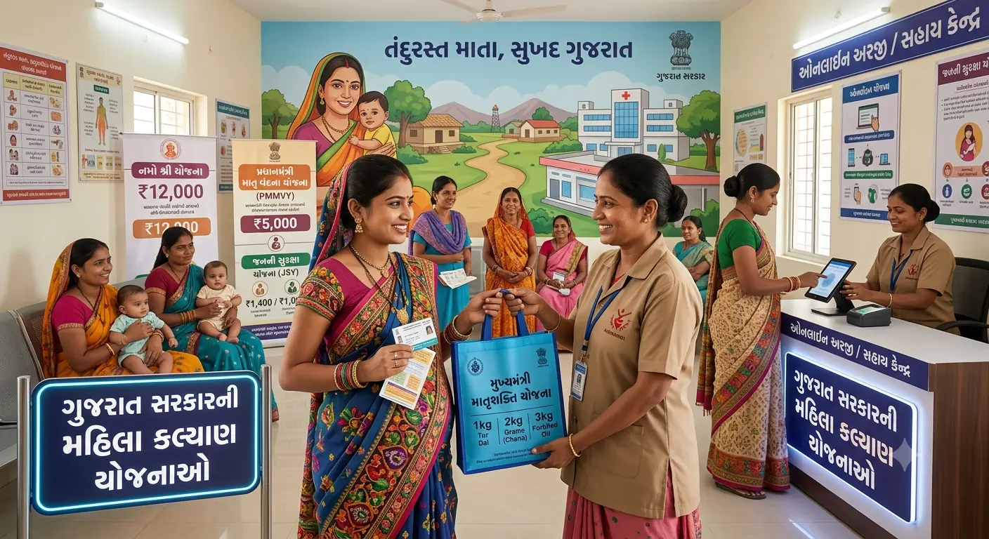 Sagarbha Mahila Yojana Gujarat, Namo Shri Yojana Gujarat 2026, Mukhyamantri Matrushakti Yojana, PMMVY Gujarat online form, Mamta Card Gujarat, Janani Suraksha Yojana, ગુજરાત સરકાર સગર્ભા મહિલા યોજના, ગર્ભવતી મહિલા સહાય યોજના ફોર્મ, આંગણવાડી યોજના ગુજરાત